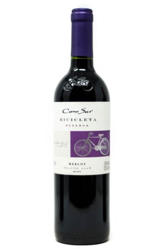 Imagen de VINO TINTO CONO SUR BICICLETA MERLOT 750.00 ML