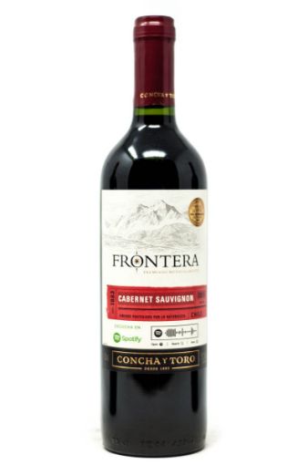 Imagen de VINO TINTO FRONTERA CABERNET SAUVIGNON 750 ML