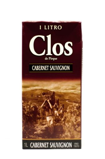 Imagen de VINO TINTO CLOS DE PIRQUE CABERNET SAUVIGNON TETRA BRIK 1000 ML