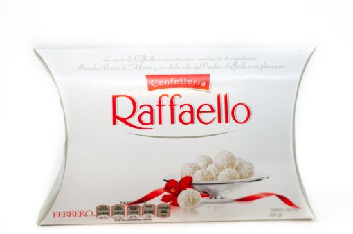 Imagen de CHOCOLATE RAFFAELLO ALMENDRA BLANCA CUBIERTA DE COCO 60 G