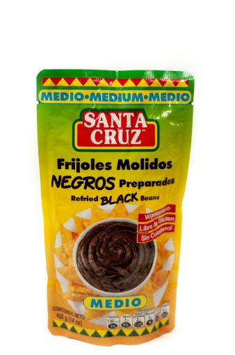 Imagen de FRIJOL SANTA CRUZ NEGRO MOLIDO PICANTE MEDIO DOYPACK 400 G