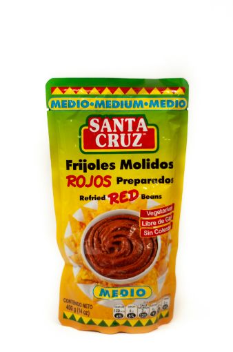 Imagen de FRIJOL SANTA CRUZ ROJO MOLIDO PICANTE MEDIO DOYPACK 400 G