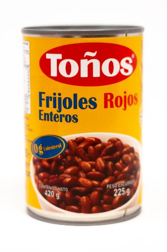 Imagen de FRIJOL  TONOS ROJO ENTERO LATA  420 g 