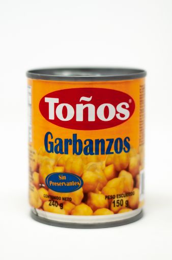 Imagen de GARBANZO TONOS NATURAL LATA  