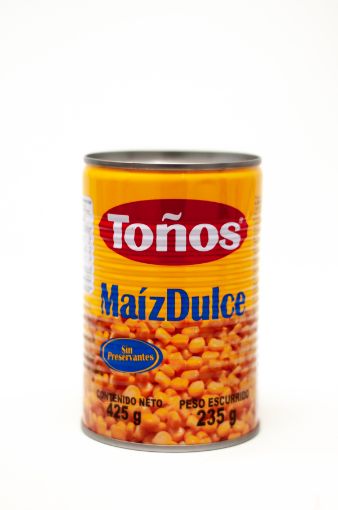 Imagen de MAÍZ DULCE TONOS LATA 235 G