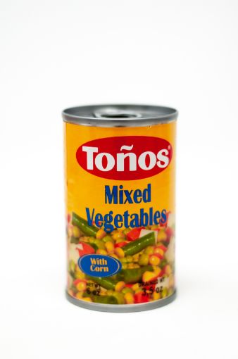 Imagen de VEGETALES MIXTOS TONOS 170 G