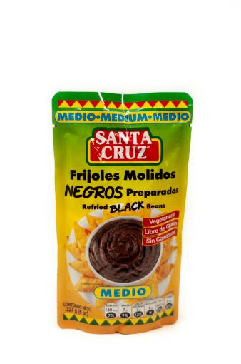 Imagen de FRIJOL SANTA CRUZ NEGRO MOLIDO PICANTE MEDIO DOYPACK 227 G