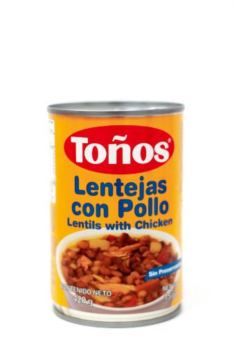 Imagen de LENTEJAS TONOS CON POLLO 260 G