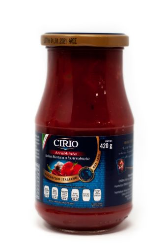 Imagen de PASTA CIRIO DE TOMATE ARRABBIATA AUTENTICA ITALIANA 420.00 G