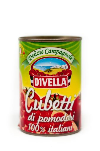 Imagen de TOMATE DIVELLA TROCITOS LATA 240 G