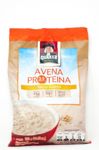 Imagen de AVENA QUAKER PROTEÍNA EN HOJUELAS 300 G