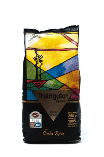 Imagen de CAFÉ MOLIDO TRIÁNGULO ORO PURO MOLIDO 250 G