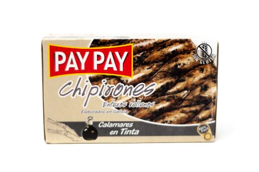 Imagen de CALAMAR PAY PAY CHIPIRONES ENTERO RELLENO 72 G