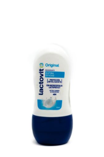 Imagen de DESODORANTE LACTOVIT ORIGINAL EXTRA EFICAZ PARA MUJER EN ROLL-ON 50.00 ML