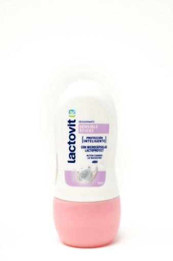 Imagen de DESODORANTE LACTOVIT PIELES SENSIBLES PARA MUJER EN ROLL-ON 50.00 ML