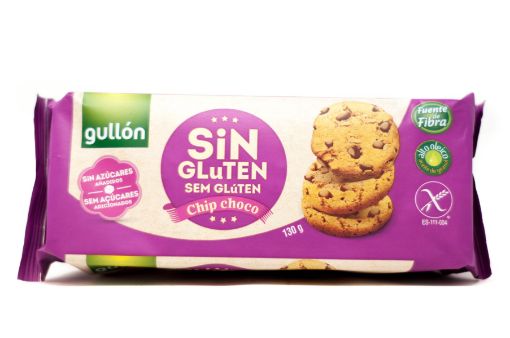 Imagen de GALLETA GULLÓN CHOCO CHIPS SIN GLUTEN 130.00 G