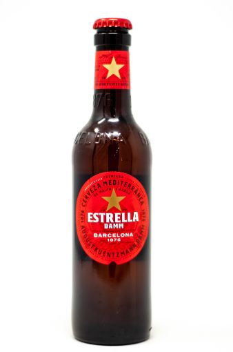 Imagen de CERVEZA ESTRELLA DAMM BARCELONA BOTELLA 330 ML