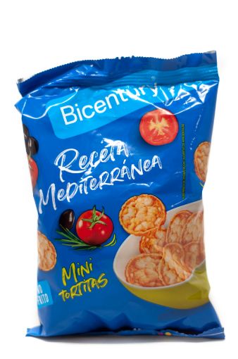 Imagen de TORTILLAS BICENTURY DE MAIZ SABOR RECETA MEDITERRANEA 70 g 