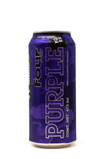 Imagen de BEBIDA ALCOHÓLICA FOUR LOKO PURPLE LATA 473 ML