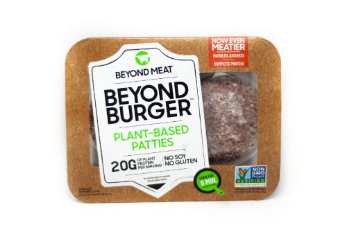 Imagen de TORTA DE HAMBURGUESA VEGANA BEYOND MEAT DE GUISANTE 227 G