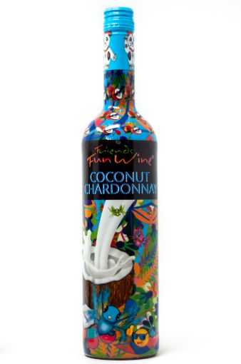 Imagen de VINO  FRIENDS COCONUT CHARDONNAY 750 ml 