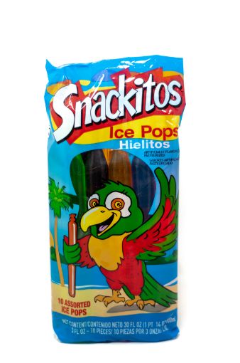 Imagen de PALETAS GOLVECA SNACKITOS SURTIDO 10 UND 900 ML