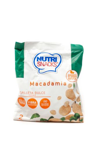 Imagen de GALLETAS DULCE NUTRI SNACKS MACADAMIA 2 UND 48.00 g 