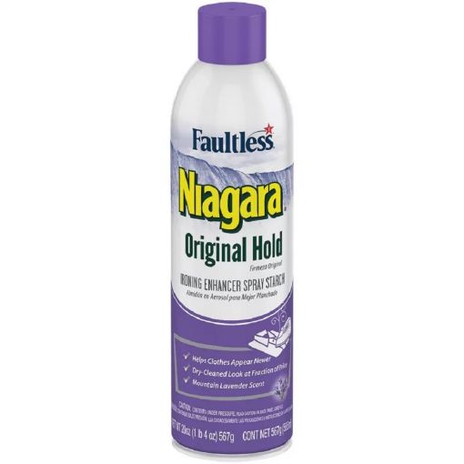 Imagen de ALMIDON NIAGARA PARA APLANCHAR ORIGINAL AROMA LAVANDA EN AEROSOL  567.00 G