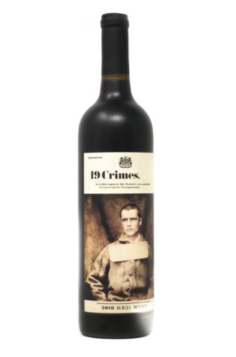 Imagen de VINO 19 CRIMES RED BLEND 750 ml 