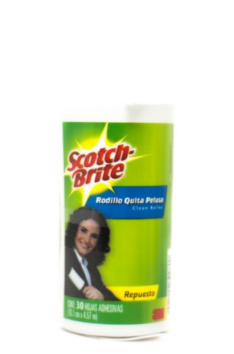 Imagen de REPUESTO SCOTCH BRITE PARA RODILLO QUITA PELUSA 30 HOJAS 1 UND