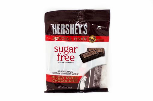 Imagen de CHOCOLATE OSCURO HERSHEYS SIN AZÚCAR 85.00 G