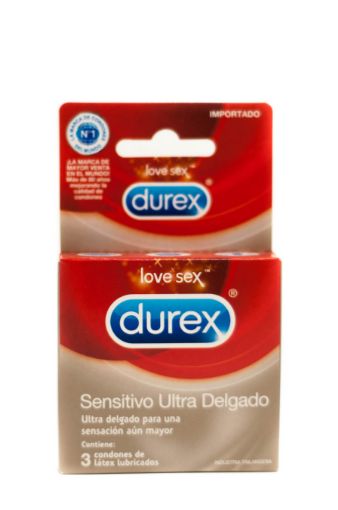 Imagen de PRESERVATIVO DUREX INVISIBLE 3 UND 