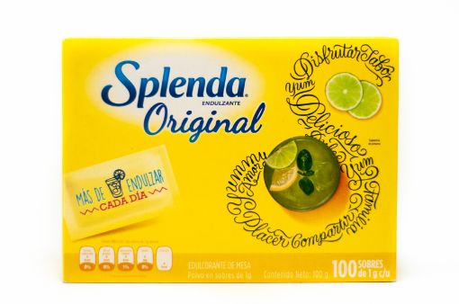 Imagen de EDULCORANTE SPLENDA EN SOBRE 100 UND 100 G