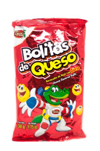 Imagen de BOLITAS DE QUESO TOSTY 50 G