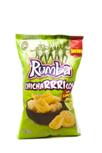 Imagen de CHICHARRONES RUMBA CHICHARRICOS CON LIMON 80 G