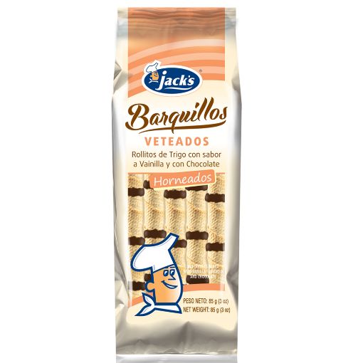 Imagen de BARQUILLO JACK'S VETEADOS 85.00 G