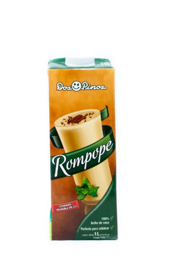 Imagen de ROMPOPE DOS PINOS 4% ALCOHOL 1000.00 ML