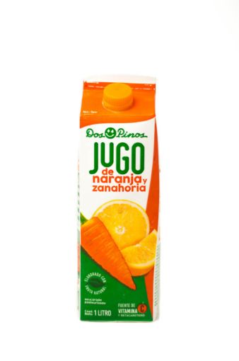 Imagen de JUGO DOS PINOS JUGO NARANJA CON ZANAHORIA TAPA 1000 ML