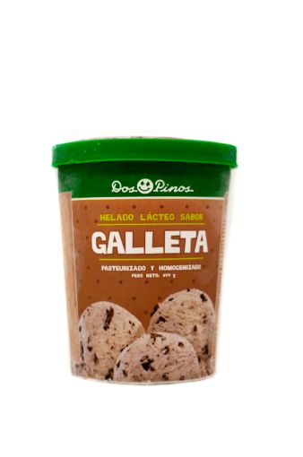 Imagen de HELADO DOS PINOS GALLETA 499 G