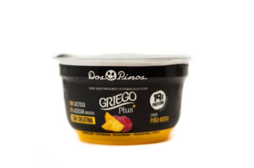 Imagen de YOGURT GRIEGO DOS PINOS PLUS PIÑA MORA 200 G