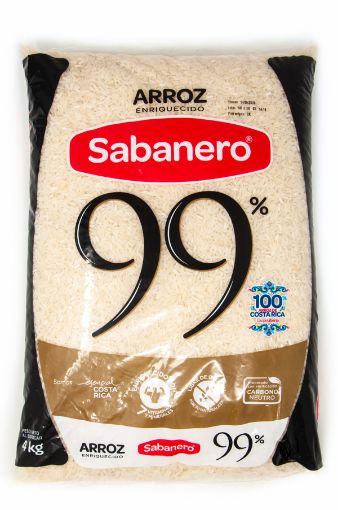 Imagen de ARROZ SABANERO ENRIQUECIDO 99% GRANO ENTERO 4000.00 G