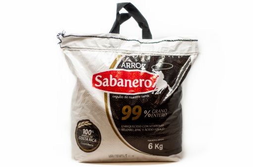 Imagen de ARROZ SABANERO ENRIQUECIDO 99% GRANO ENTERO SACA 6000 g 