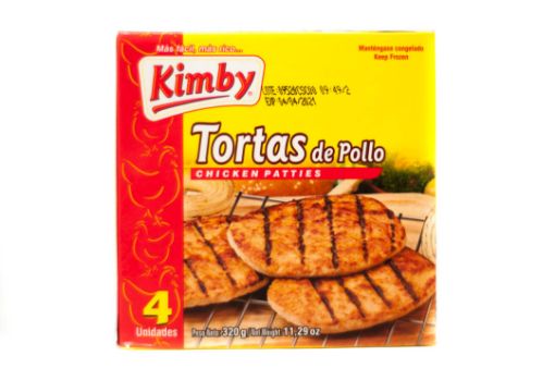 Imagen de TORTA PIPASA KIMBY DE POLLO 4 UND 320 G