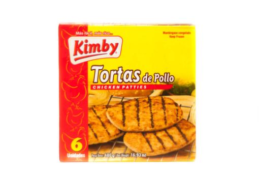 Imagen de TORTA PIPASA KIMBY DE POLLO 6 UND 480 G