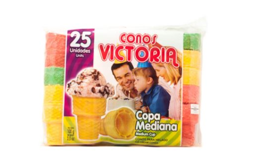 Imagen de CONOS VICTORIA COPA MEDIANA 25 UND 100 G