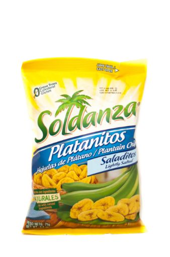 Imagen de HOJUELAS DE PLATANO SOLDANZA PLATANITOS 71 G