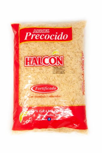 Imagen de ARROZ PRECOCIDO HALCON FORTIFICADO 94% GRANO ENTERO 900 G