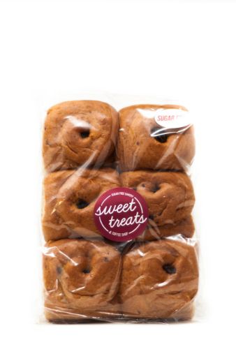 Imagen de PAN DULCE SWEET TREATS CON CANELA Y PASAS SIN SACAROSA 265 g 