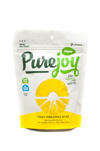 Imagen de PIÑA DESHIDRATADA PUREJOY CRUJIENTE 56 G