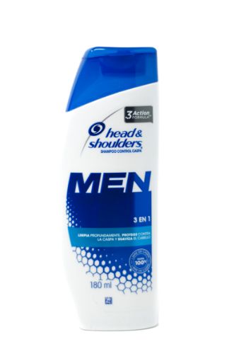 Imagen de SHAMPOO HEAD & SHOULDERS CONT CASPA 3-1 180.00 ML